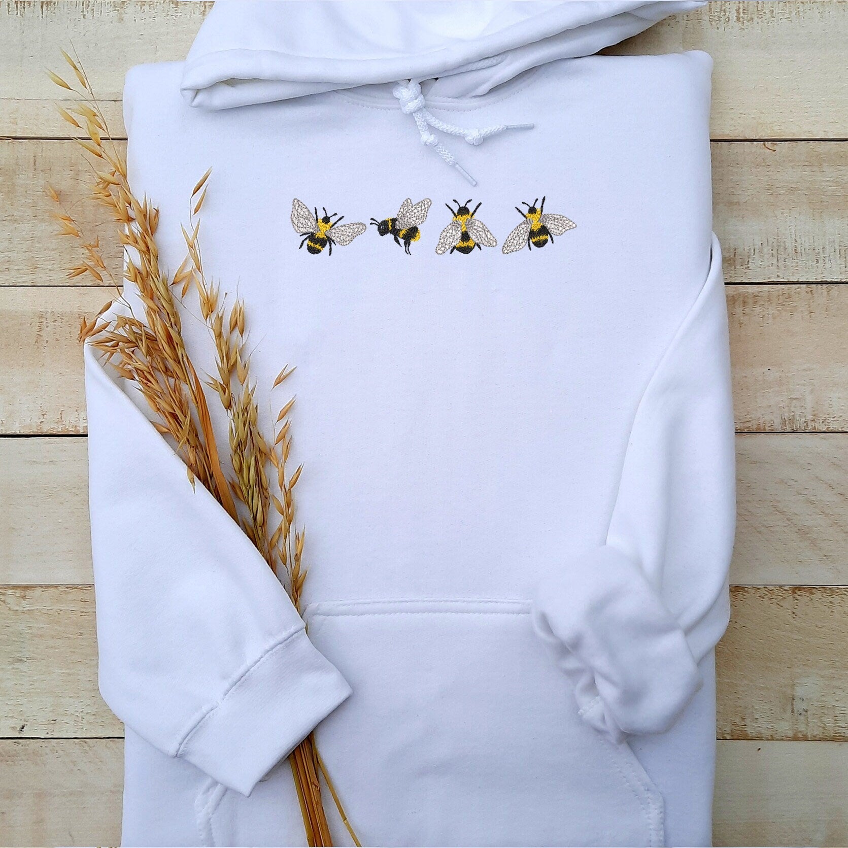 Bees Embroidered Hoodie, Cute Bees Hoodie, Bees Lover Hoodie, Themed Gifts Bee, Gift for Bees Lover, Embroidered Unisex Hooded Sweatshirt! Bees Embroidered Hoodie, Cute Bees Hoodie, Bees Lover Hoodie, Themed Gifts Bee, Gift for Bees Lover, Embroidered Unisex Hooded Sweatshirt!
